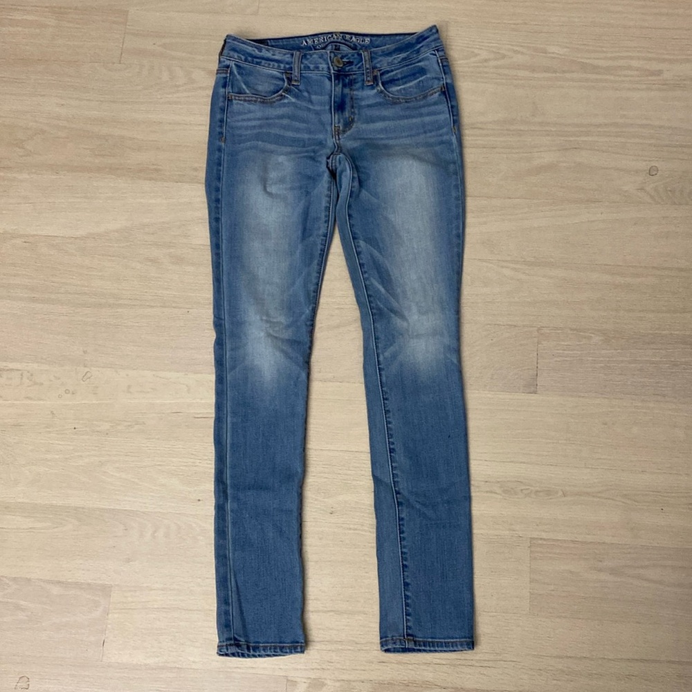 American Eagle Size 4 Jegging Super Stretch Regular